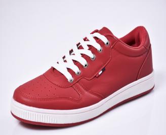 Мъжки спортни  обувки  червени