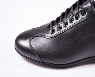 Мъжки  обувки естествена кожа черни