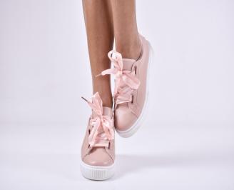 Дамски спортни  обувки   розови