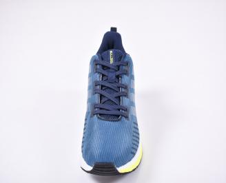 Мъжки маратонки текстил сини