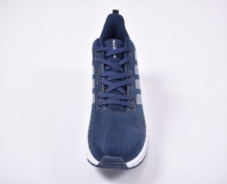 Мъжки маратонки текстил сини