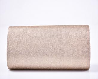 Абитуриентска чанта брокат/текстил  златиста