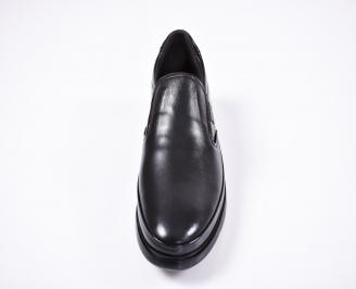 Мъжки  обувки естествена кожа черни
