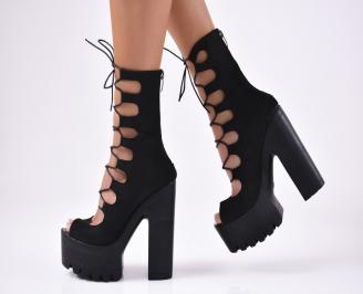 Дамски  сандали  черни