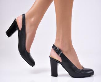 Дамски елегантни сандали черни