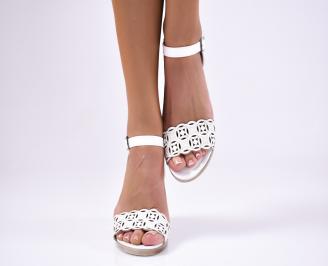 Дамски  елегантни сандали  бели