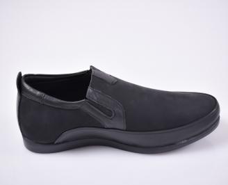 Мъжки спортно елегантни  обувки  черни 3