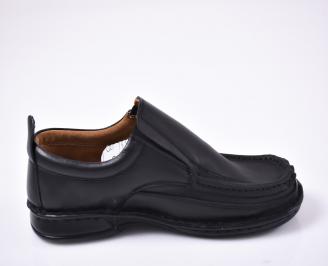 Мъжки  обувки естествена кожа черни 3