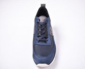 Мъжки обувки сини