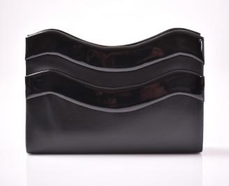 Абитуриентска чанта еко кожа черна