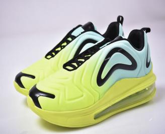 Мъжки спортни обувки  зеленo/синьо