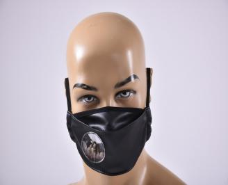 Дизайнерска модна маска за многократна употреба 3