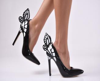 Дамски елегантни обувки черни