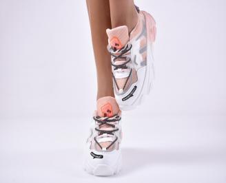 Дамски сникърси розови EOBUVKIBG