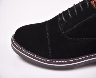 Мъжки спортно елегантни  обувки черни