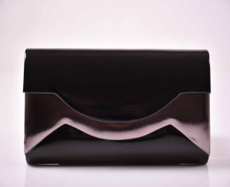 Елегантна абитуриентска чанта лак черна EOBUVKIBG