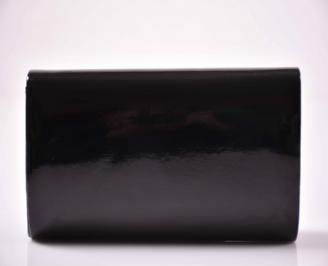 Елегантна абитуриентска чанта лак черна  EOBUVKIBG