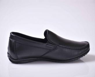 Мъжки спортно елегантни обувки черни EOBUVKIBG 3