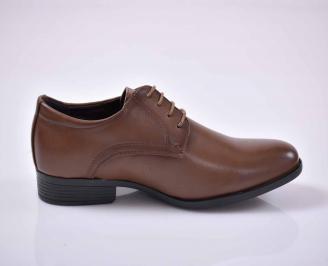 Мъжки официални обувки кафяви EOBUVKIBG 3