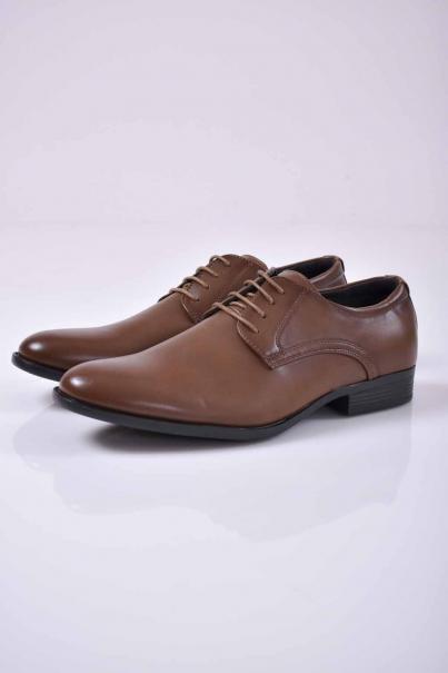 Мъжки официални обувки кафяви EOBUVKIBG