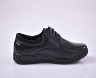 Мъжки ежедневни обувки черни EOBUVKIBG