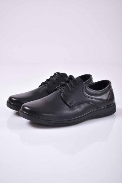 Мъжки ежедневни обувки черни EOBUVKIBG
