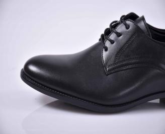 Мъжки официални обувки черни EOBUVKIBG