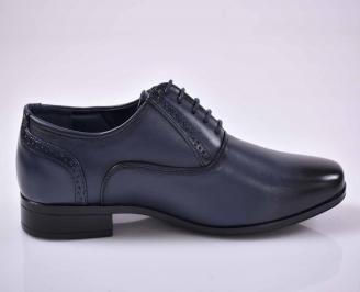 Мъжки официални обувки сини EOBUVKIBG 3