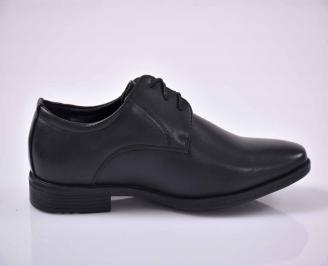 Мъжки официални обувки черни EOBUVKIBG 3