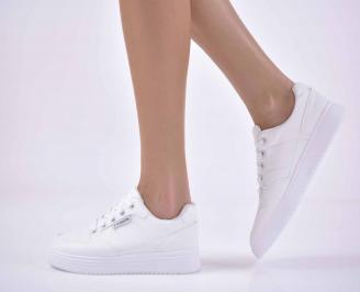 Дамски  спортни обувки бели EOBUVKIBG