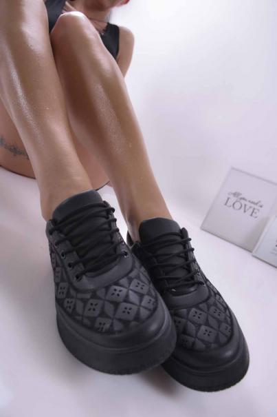 Дамски спортни обувки черни EOBUVKIBG
