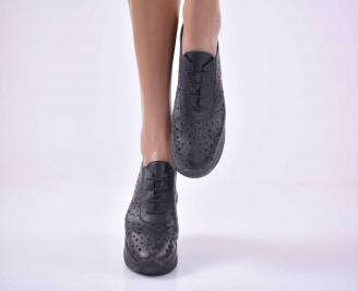 Дамски равни обувки черни EOBUVKIBG