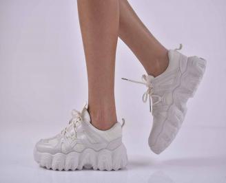 Дамски спортни обувки бели   EOBUVKIBG 3