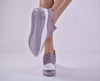 Дамски спортни обувки лилави  EOBUVKIBG