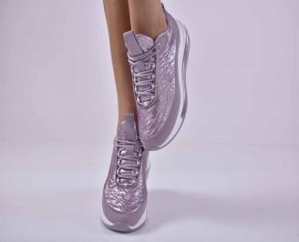 Дамски спортни обувки лилави  EOBUVKIBG