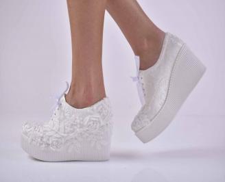 Дамски обувки бели EOBUVKIBG