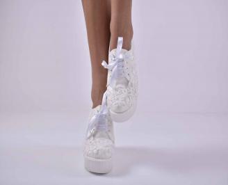 Дамски обувки бели EOBUVKIBG