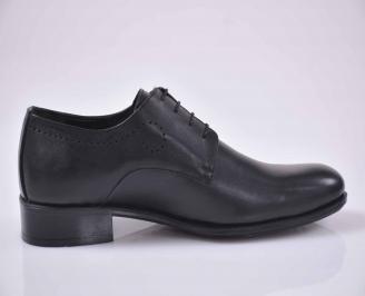 Мъжки официални обувки черни EOBUVKIBG 3