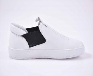 Мъжки обувки естествена  кожа бели EOBUVKIBG 3
