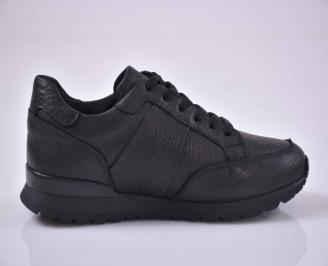 Мъжки обувки естествена  кожа черни EOBUVKIBG 3