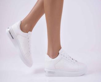 Дамски спортни обувки бели EOBUVKIBG