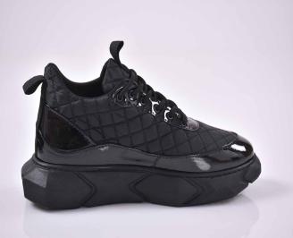 Мъжки обувки  естествен  лак  черни  EOBUVKIBG 3