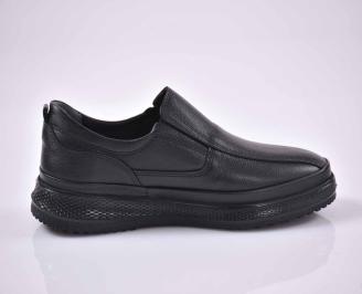 Мъжки обувки  естествена кожа  черни  EOBUVKIBG 3