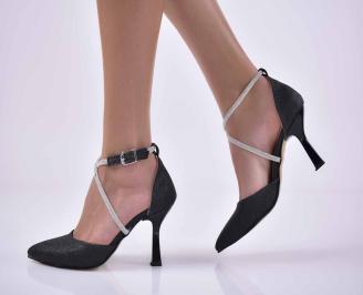Дамски елегантни обувки черни  EOBUVKIBG