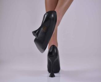 Дамски елегантни обувки черни EOBUVKIBG 3
