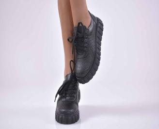 Дамски сникърси обувки  черни  EOBUVKIBG