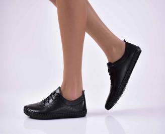 Дамски  равни обувки  черни  EOBUVKIBG