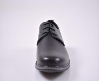 Юношески официални обувки черни EOBUVKIBG