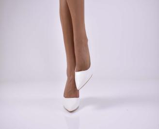 Дамски  елегантни обувки  бели EOBUVKIBG