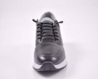 Мъжки спортни обувки естествена кожа с ортопедична стелка  EOBUVKIBG